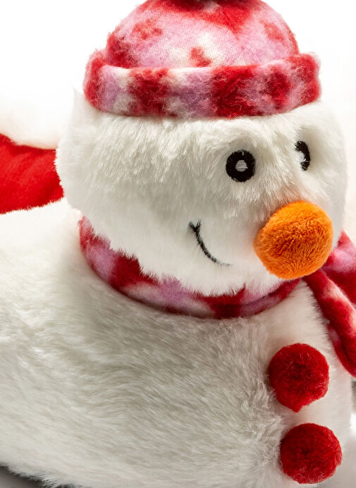 Twigy Beyaz Kadın Panduf CC0625 - Görsel 3