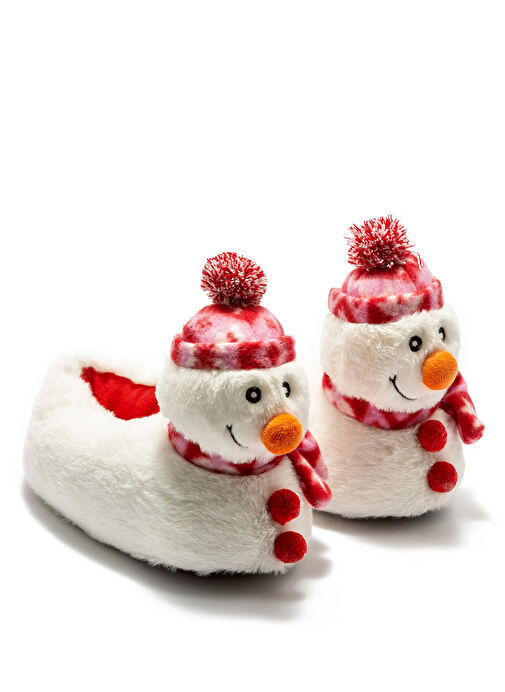 Twigy Beyaz Kadın Panduf CC0625 - Görsel 2