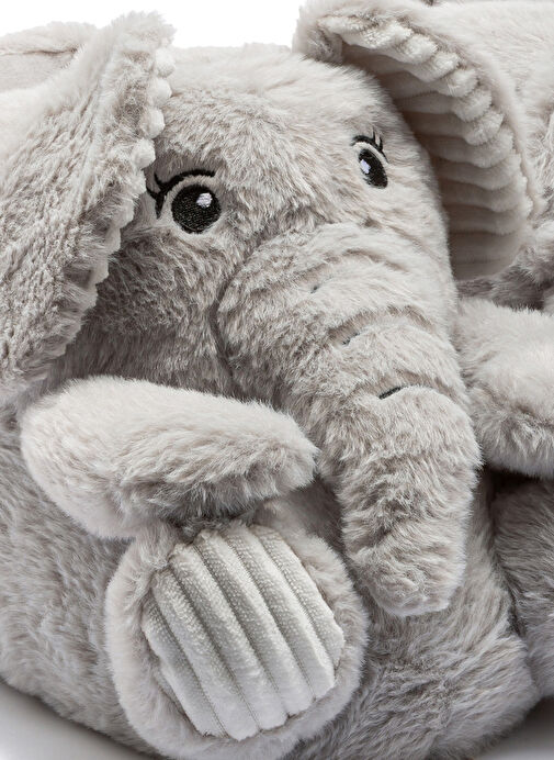 Twigy Gri Kadın Panduf GG0545 - Görsel 3