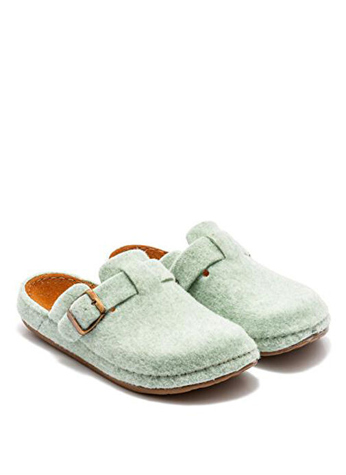 Twigy Yeşil Kadın Ev Terliği AA0195 - Görsel 2