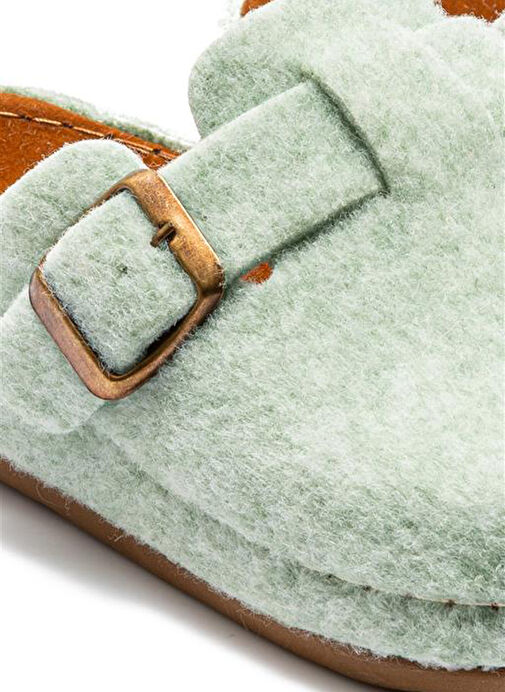 Twigy Yeşil Kadın Ev Terliği AA0195 - Görsel 3