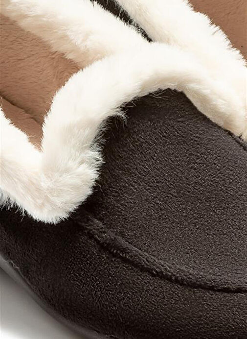 Twigy Siyah Kadın Ev Terliği CC0146A - Görsel 3