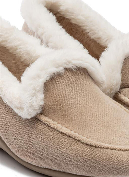 Twigy Bej Kadın Ev Terliği CC0146D - Görsel 3