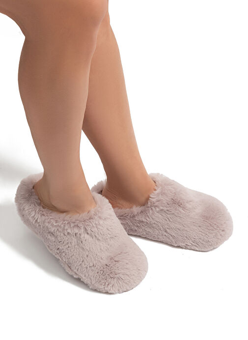 Twigy Pembe Kadın Ev Terliği GG0022 - Görsel 4