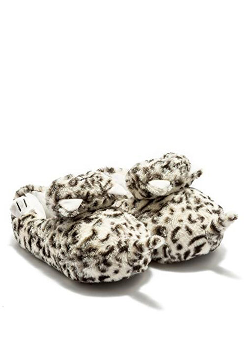 Twigy Gri Kadın Panduf CC0586 - Görsel 2