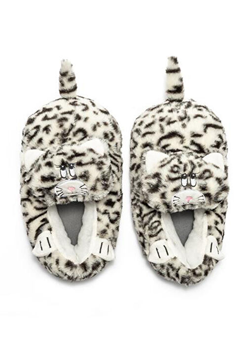 Twigy Gri Kadın Panduf CC0586 - Görsel 4