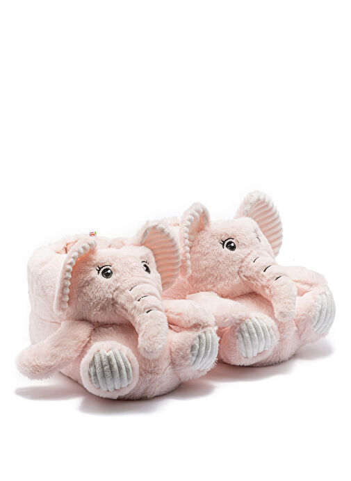 Twigy Pembe Kadın Panduf GG0544 - Görsel 2