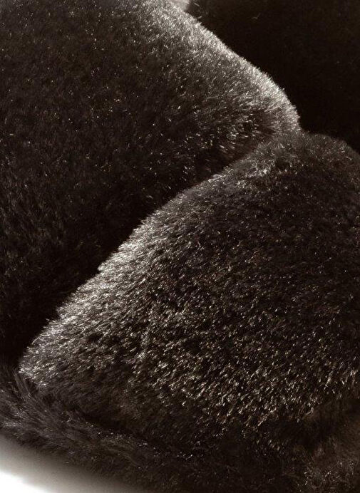 Twigy Siyah Kadın Ev Terliği CC0172 - Görsel 3