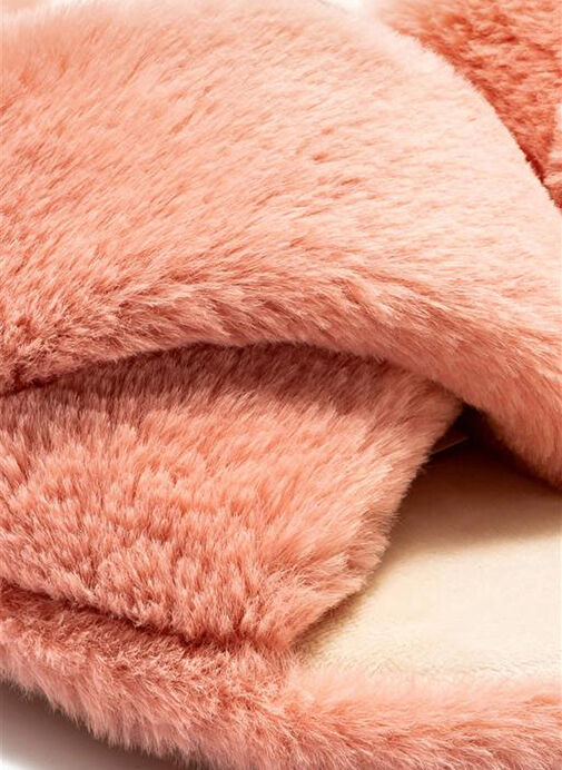 Twigy Pembe Kadın Ev Terliği CC0184 - Görsel 3