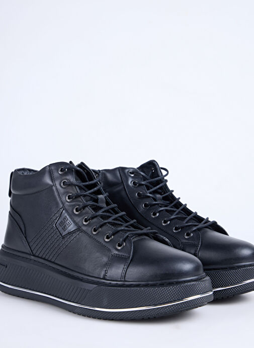 Hammer Jack Siyah Erkek Deri Bot JAMARI M BOT - Görsel 6