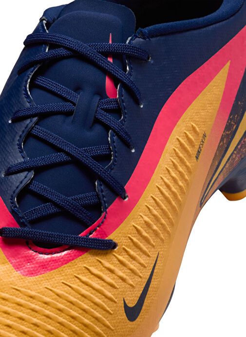 Nike HQ2314-800 PHANTOM 6 LOW ACAD FG/MG Mavi - Turuncu Erkek Futbol Ayakkabısı - Görsel 7