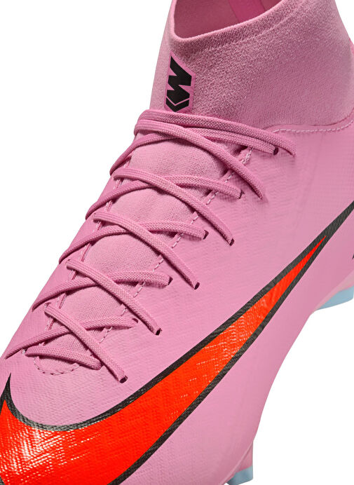Nike FQ1456-600 ZM SUPERFLY 10 ACAD FG/M Pembe Erkek Futbol Ayakkabısı - Görsel 6
