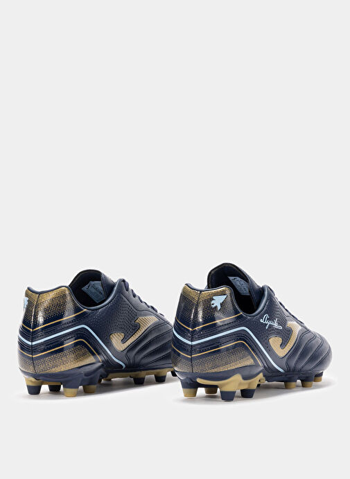 Joma AGUILA 2503 NAVY BLUE FIRM GROUND Lacivert Erkek Futbol Ayakkabısı - Görsel 4