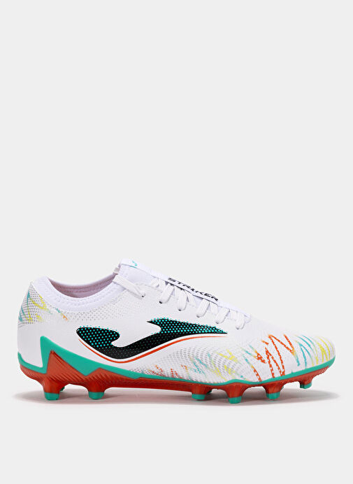 Joma STRIKER 2502 WHITE FIRM GROUND Beyaz Erkek Futbol Ayakkabısı - Görsel 2