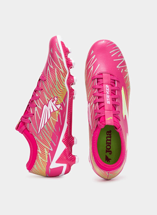 Joma STRIKER 2510 PINK FIRM GROUND Pembe Erkek Futbol Ayakkabısı - Görsel 4