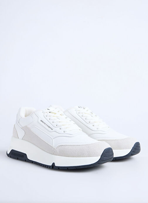Armani Exchange Beyaz Erkek Sneaker XM001718 - Görsel 3