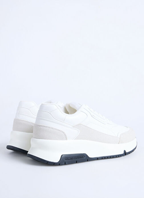 Armani Exchange Beyaz Erkek Sneaker XM001718 - Görsel 4