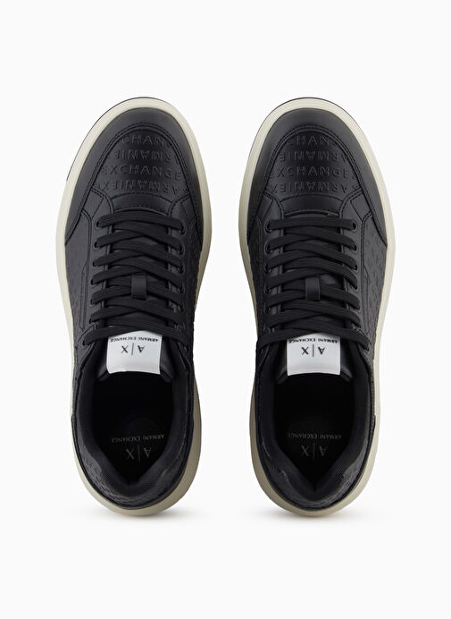 Armani Exchange Siyah Erkek Sneaker XM001722 - Görsel 4