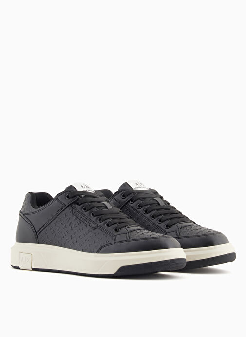 Armani Exchange Siyah Erkek Sneaker XM001722 - Görsel 3