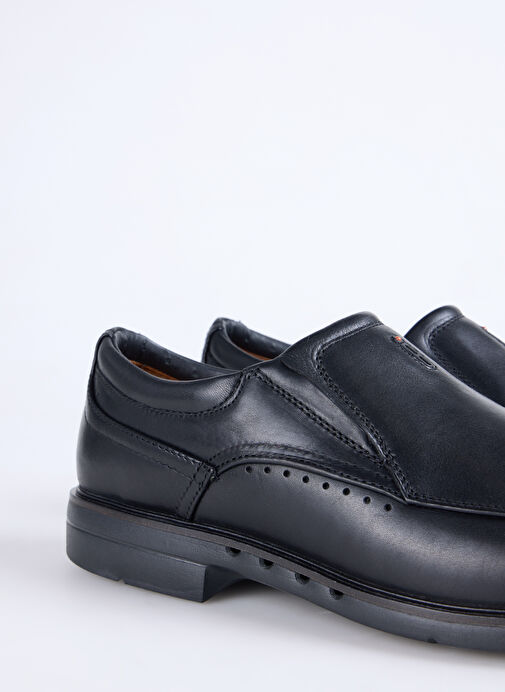 Clarks Siyah Erkek Deri Klasik Ayakkabı Un Kendric Go - Görsel 6