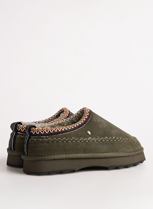 EMU Yeşil Kadın Süet Terlik W13239 - Görsel 4