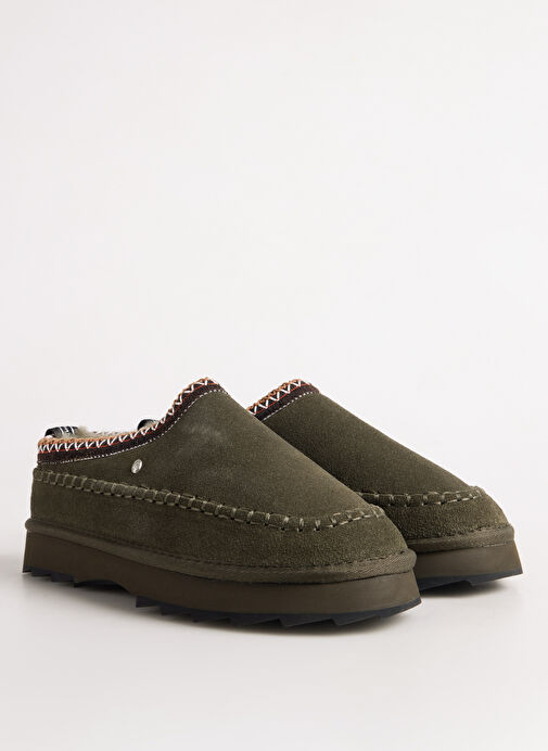 EMU Yeşil Kadın Süet Terlik W13239 - Görsel 3