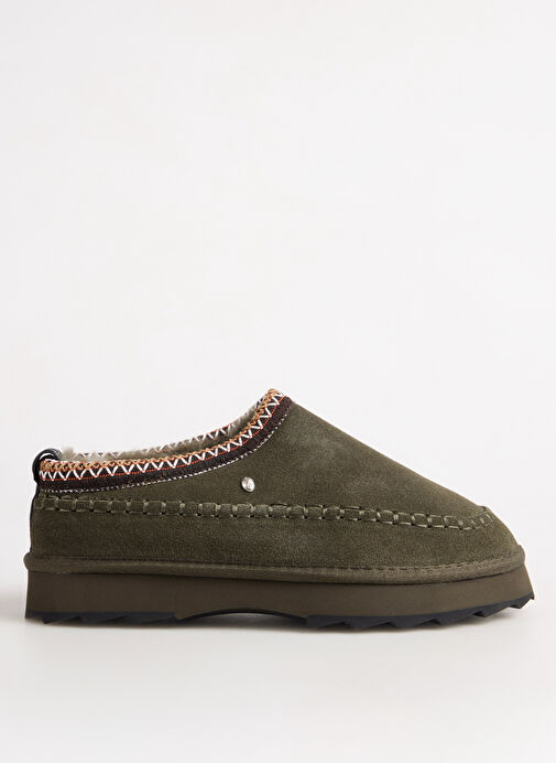 EMU Yeşil Kadın Süet Terlik W13239 - Görsel 2