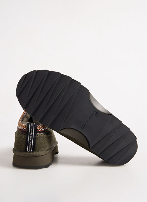 EMU Yeşil Kadın Süet Terlik W13239 - Görsel 5