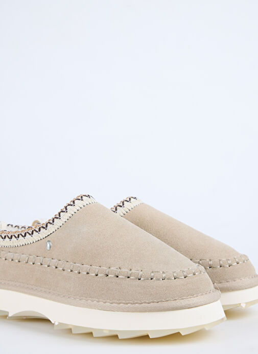 EMU Bej Kadın Süet Terlik W13239 - Görsel 6