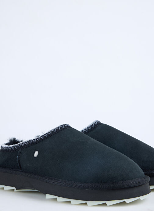 EMU Siyah Kadın Deri Terlik W13179 - Görsel 6