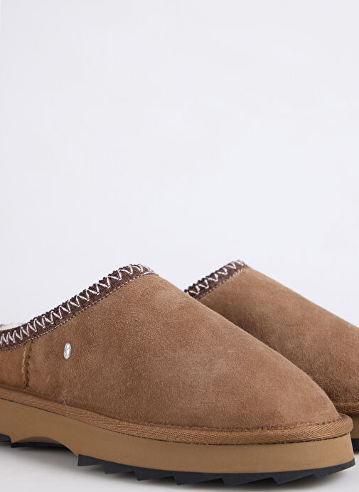 EMU Taba Kadın Deri Terlik W13179 - Görsel 6