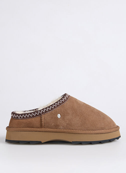 EMU Taba Kadın Deri Terlik W13179 - Görsel 2