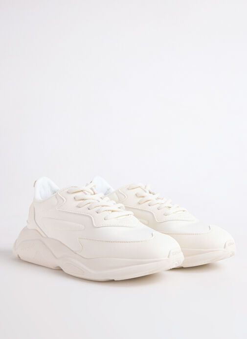 Hugo Beyaz Kadın Sneaker 50536660118 - Görsel 3