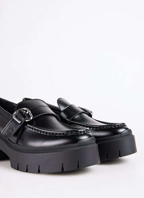 Hugo Siyah Kadın Düz Ayakkabı 50548196001 - Görsel 6