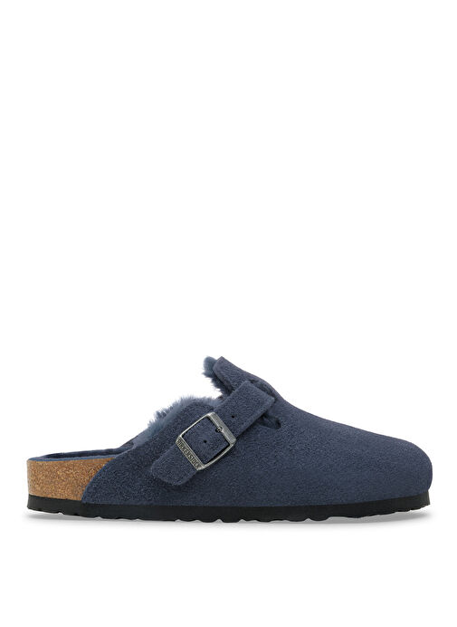 Birkenstock Lacivert Erkek Ev Terliği BOSTON VL SHEARLING - Görsel 3
