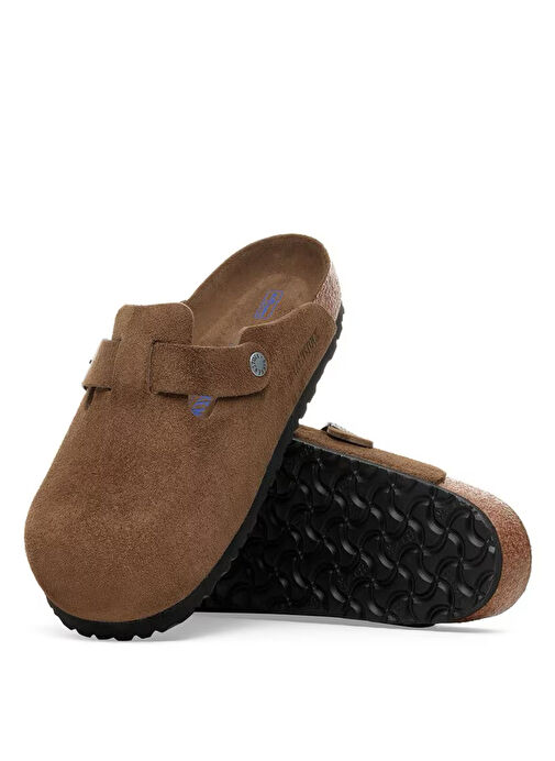 Birkenstock Taba Erkek Terlik BOSTON SFB VL TONAL - Görsel 6