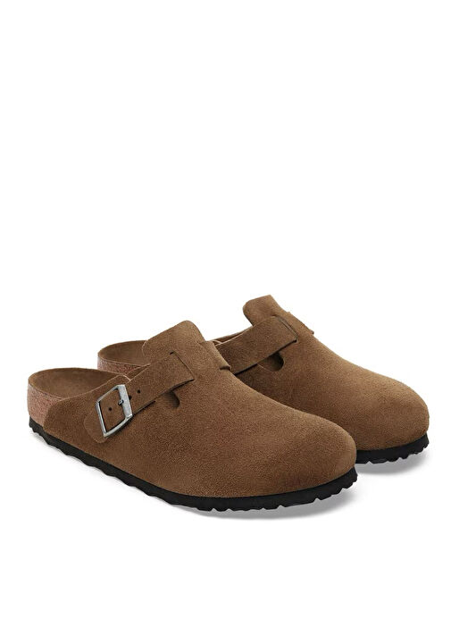 Birkenstock Taba Erkek Terlik BOSTON SFB VL TONAL - Görsel 4