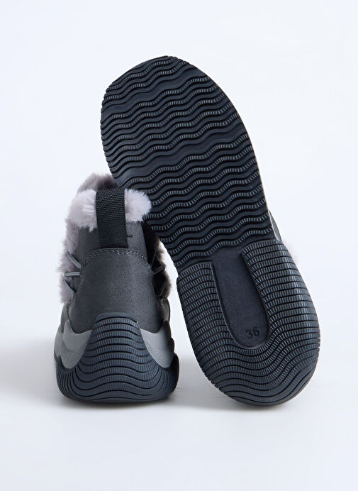 F By Fabrika Siyah Kadın Bot TULY - Görsel 5