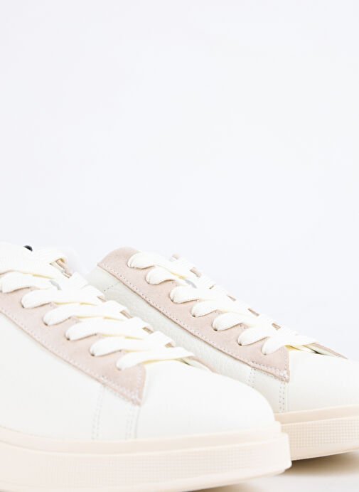 BOSS Ekru Erkek Sneaker Bulton Runn - Görsel 6