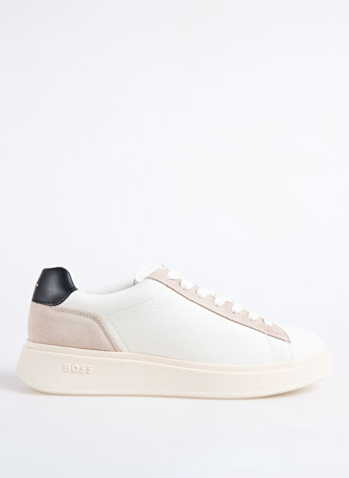 BOSS Ekru Erkek Sneaker Bulton Runn - Görsel 2