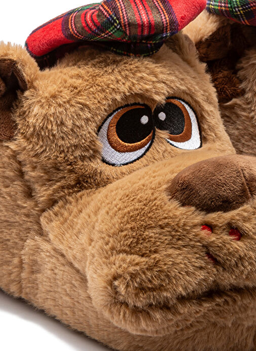 Twigy Kahverengi Erkek Ev Terliği TW ROMA KAHVE 41/46 - Görsel 3