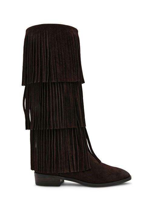 Steve Madden Kahverengi Kadın Deri Çizme SPUR - Görsel 2