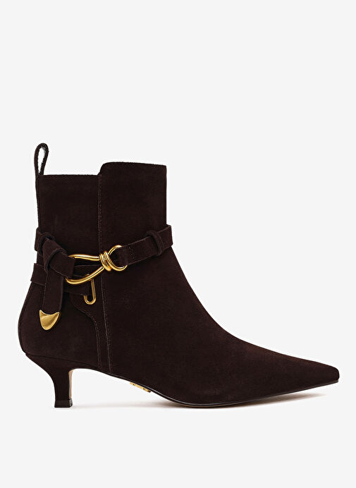 Steve Madden Kahverengi Kadın Süet Bot ROLLER - Görsel 2