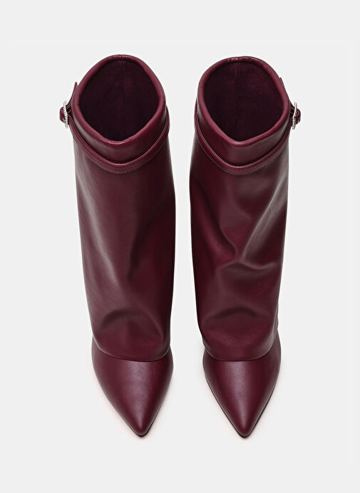 Steve Madden Bordo Kadın Çizme SHOCKER - Görsel 4