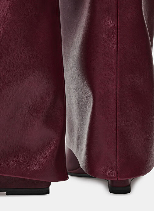Steve Madden Bordo Kadın Çizme SHOCKER - Görsel 6