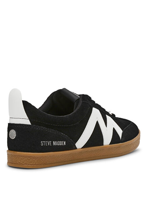 Steve Madden Siyah Kadın Deri Sneaker DEGREEE - Görsel 4
