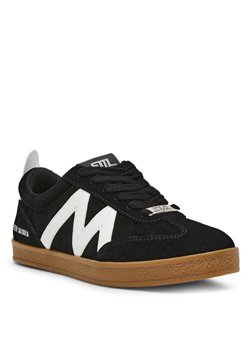 Steve Madden Siyah Kadın Deri Sneaker DEGREEE - Görsel 2