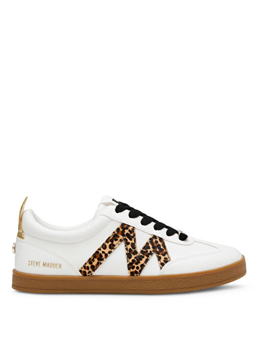 Steve Madden Beyaz Kadın Deri Sneaker DEGREEE - Görsel 2