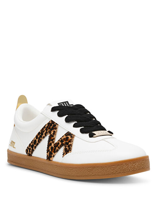 Steve Madden Beyaz Kadın Deri Sneaker DEGREEE - Görsel 3