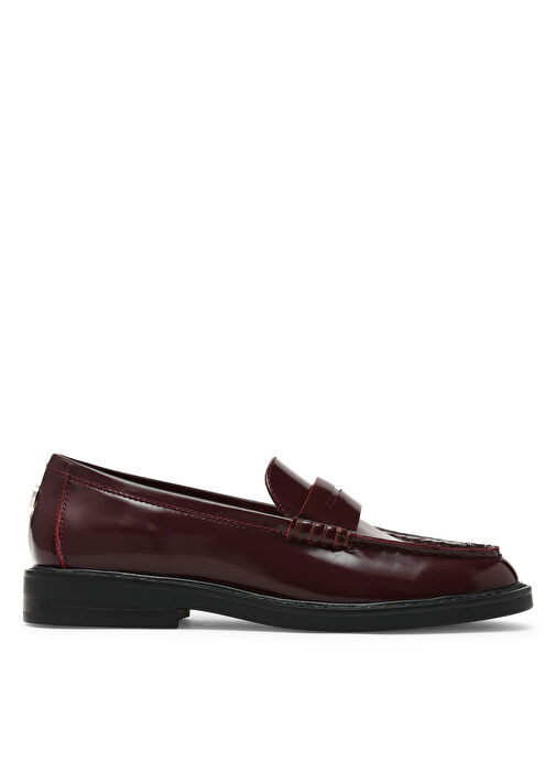 Steve Madden Bordo Kadın Deri Loafer ADISON - Görsel 2